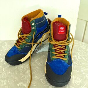 nwt in box vans m 9.5/w 10.5 gorpcore ultrarange exo hi mte (rare color)boots